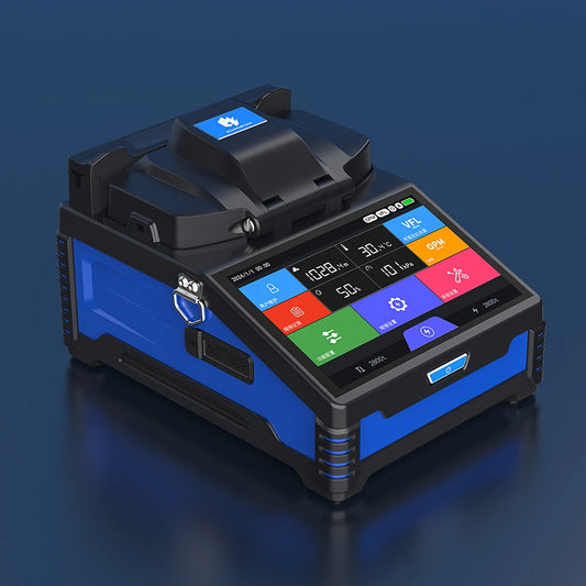 K3S optic fiber fusion splicer 6 motor splicing machine fiber optic splicer soudeuse fibre optique fusionadora de fibra optica