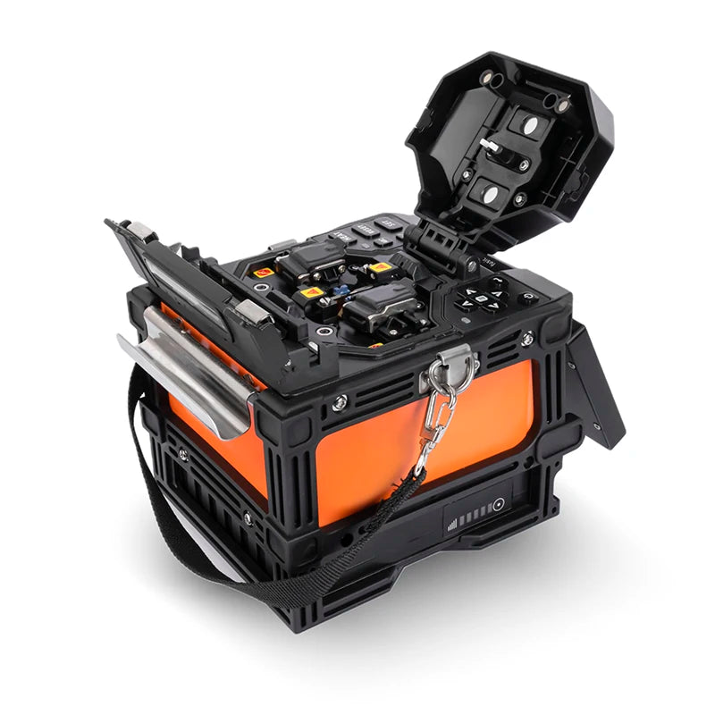 Soudeuse Fibre Optique Fast Splicing 4 Motors Fiber Splicer Auto Focus Automatic Fusion Splicing Machine