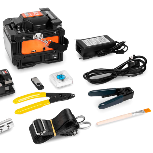 Soudeuse Fibre Optique Fast Splicing 4 Motors Fiber Splicer Auto Focus Automatic Fusion Splicing Machine