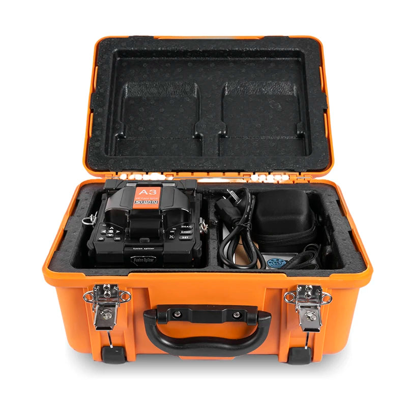 Soudeuse Fibre Optique Fast Splicing 4 Motors Fiber Splicer Auto Focus Automatic Fusion Splicing Machine