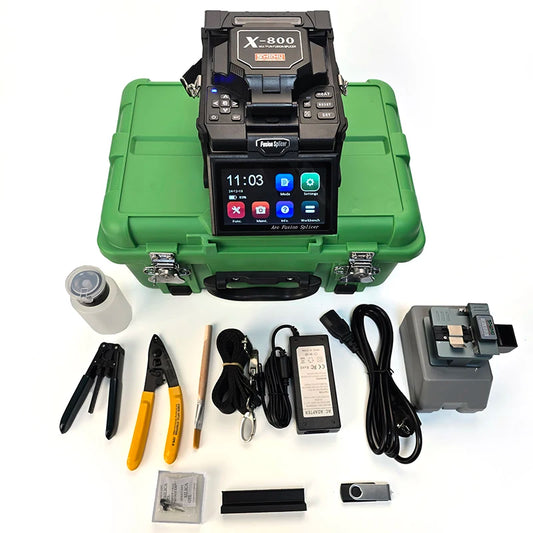Shinho Splicing Machine X-800 X-500 X-97 FTTH Fiber Optic Fusion Splicer Splicing Machine X-600 Fusion Machine Fiber Optics